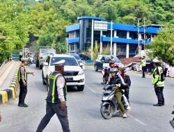 Operasi patuh cartenz hari ke dua Polresta Jayapura temukan pelanggaran