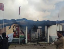 Polres Jayawijaya Tetapkan 9 Tersangka Pembakaran Kantor KPU Papua Pegunungan