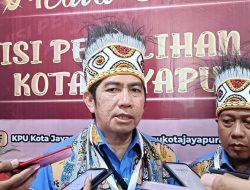 Ratusan simpatisan iringi JBR-HADIR daftar ke KPU Kota Jayapura