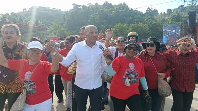 Ibadah Bersama dan Mimbar Rakyat awali BTM-YB mendaftar ke KPU Papua