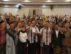 Tatap Muka Dengan Warga KKST Pasangan Mari-Yo gaungkan terciptanya hidup Harmoni