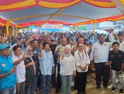 Kampanye terbatas di Bonggo Sarmi, Mari-Yo komitmen bangun pemerintahan yang baik dan bersih