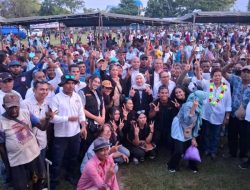 Sarmi bungkus no 2, Ribuan Massa Hadiri Kampanye Terbuka Mari-Yo dan Yanni -Jemmi