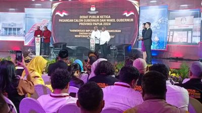 Tampil memukau di Debat Pamungkas, Mari- Yo menutup dengan lagu  koes Plus ” Kolam Susu”