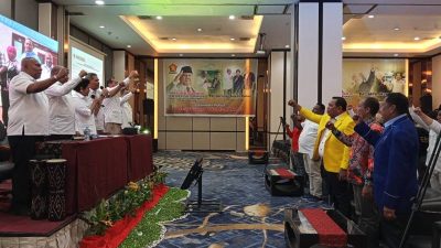 DPD Gerindra Papua Nyatakan Dukungan Resmi untuk Matius Fachiri dan Aryoko 