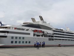 LE SOLEAL Singgah di Jayapura simbol Papua dalam jalur pelayaran global