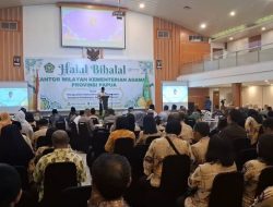 Halal Bihalal Kemenag Papua, Pemprov Ajak masyarakat Perkuat Silaturahmi dan Harmoni