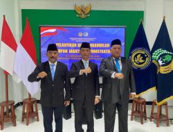 5 Pejabat Manajerial di Lingkungan Kanwil Ditjenpas Papua resmi di lantik