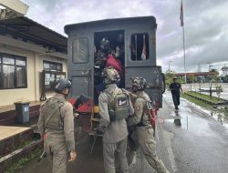 Wadan Yon HSSBI KKB Kodap XVI tertangkap di Yahukimo, Sejumlah Amunisi dan Senjata Tajam Diamankan