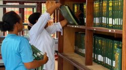 Kantah Sarmi Lakukan Penataan Arsip Warkah, Buku Tanah dan Surat Ukur 