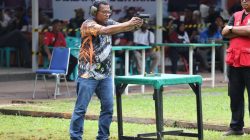 Kapolda Papua Tampil Gemilang, Raih Juara I Pistol Api di Kejuaraan Menembak Merah Putih