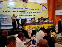 Pemkot Jayapura Perkuat Sinergi Optimalisasi PAD, Target Kemandirian Fiskal Jadi Prioritas