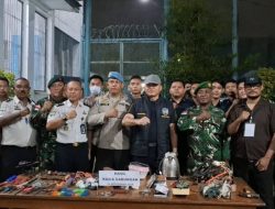 Razia Gabungan di Lapas Kelas IIA Abepura, Barang Terlarang Disita untuk Jaga Kondusivitas